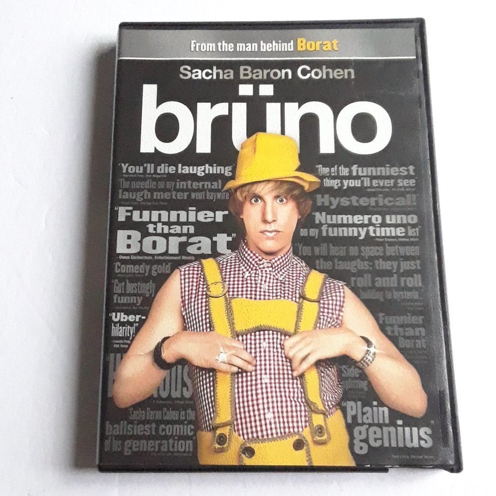 💜 Bruno DVD - Sacha Baron Cohen